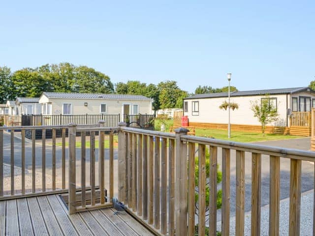 Terrace | Tranquillity - Brigham Holiday Park, Brigham, near Cockermouth