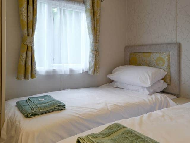 Twin bedroom | Tranquillity - Brigham Holiday Park, Brigham, near Cockermouth