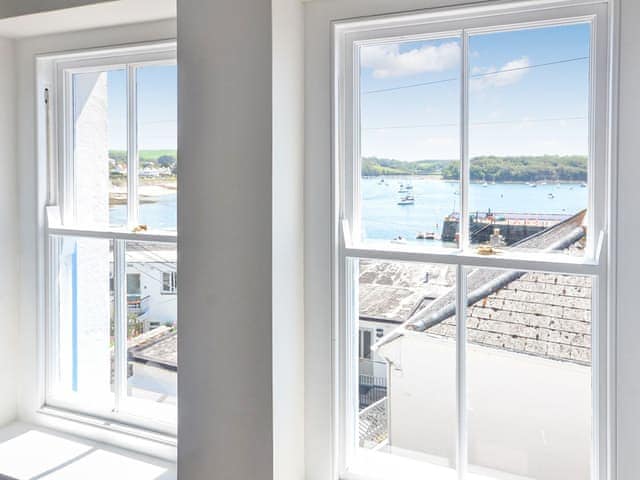 view from 1st floor | Polvarth Cottage, St Mawes