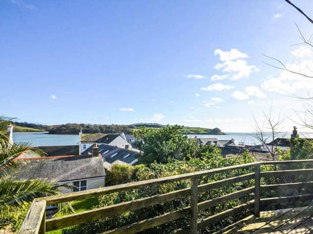 View from the decking area | Sail Loft (Marine Parade), St Mawes
