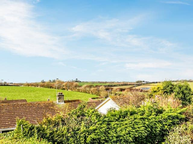 View from rear bedroom | Verbena Cottage, Veryan