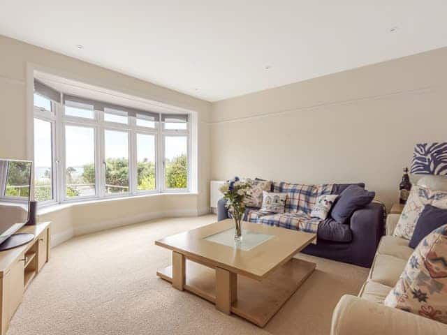 2nd sitting room with TV | Highlands, St Mawes