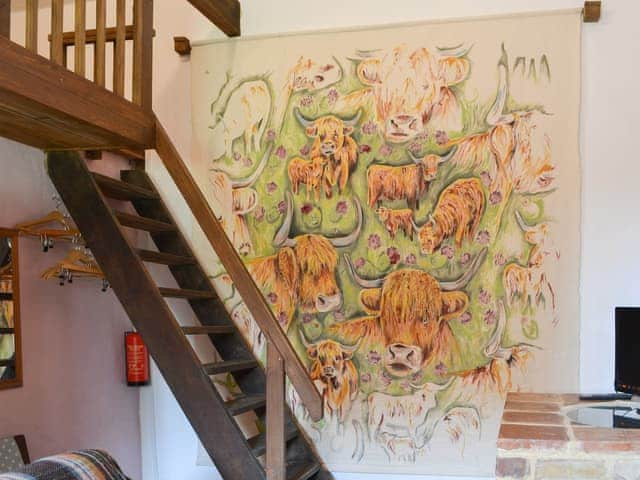 Stairs | The Old Back Kitchen at Bonfield Ghyll Farm, Helmsley