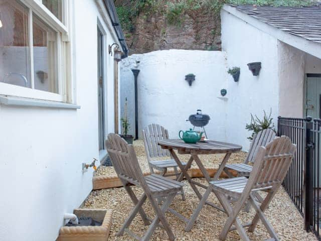 Rear patio area | The Lookout 43, Brixham