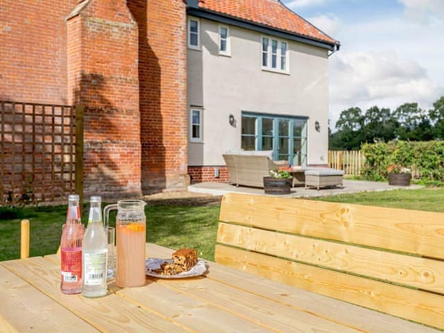 Outdoor area | The Farmhouse, Tivetshall St. Margaret, Norwich