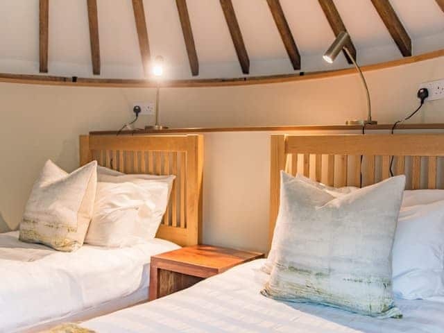 Twin bedroom | Mallingdown Farm, Piltdown