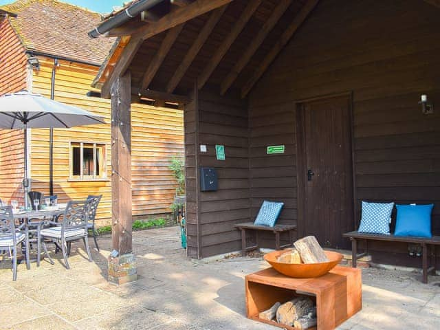 Outdoor area | Sparr Farm Barn, Wisborough Green, near Billingshurst