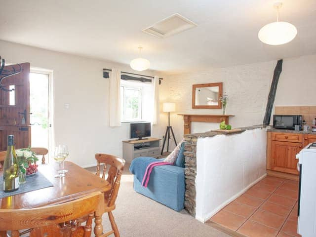 Open plan living space | Linhay - Summercourt Cottages, Looe