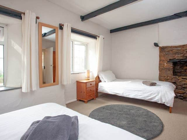 Bedroom | Linhay - Summercourt Cottages, Looe