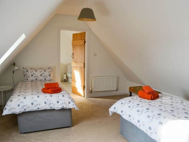 Twin bedroom | Shepherd&rsquo;s Cottage, Longframlington