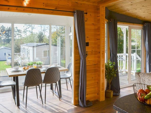 Dining Area | Hazon Burn Lodges- Hazon Burn Luxury Lodge - Hazon Burn Lodges, Swarland, near Warkworth