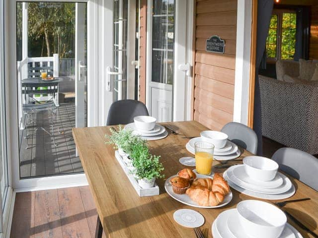 Dining Area | Hazon Burn Lodges- Hazon Burn Luxury Lodge - Hazon Burn Lodges, Swarland, near Warkworth