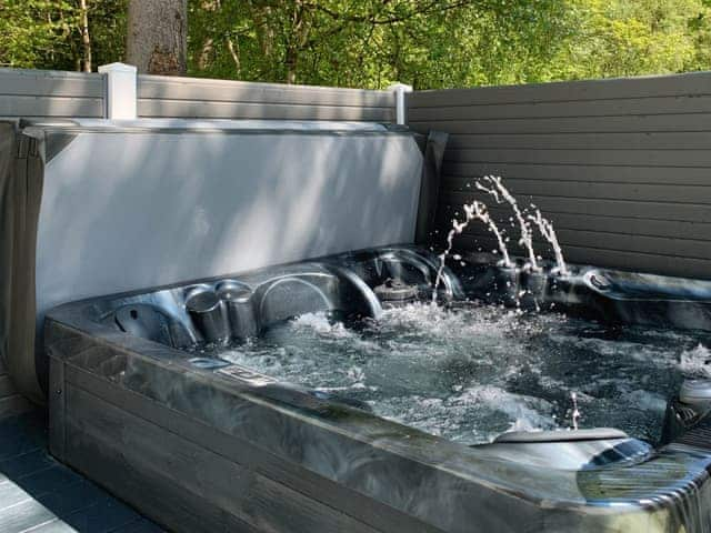 Hot tub | Pinetree Lodge, Swarland, near Warkworth