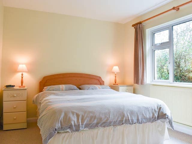 Double bedroom | Little Blagdon Bungalow, North Tamerton, near Bude