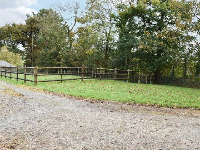 Patio | Little Blagdon Bungalow, North Tamerton, near Bude