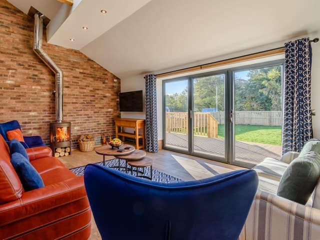 Living area | Mill Barn - Low Mill Farm Cottages, East Ayton near Scarborough