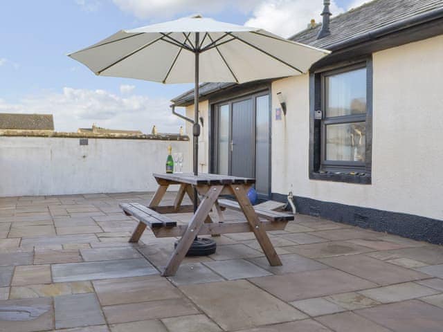 Outdoor area | Porthole Cottage, Allonby, near Maryport