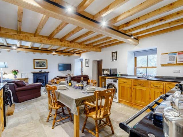 Open plan living space | Aisgill Farm Cottage - Aisgill Farm, Aisgill, near Kirkby Stephen