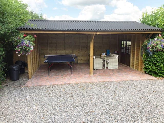 Outdoor area | Challette at Timbertops, Washfield, near Tiverton