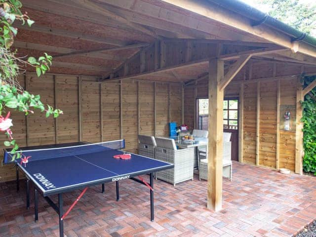 Outdoor area | Challette at Timbertops, Washfield, near Tiverton