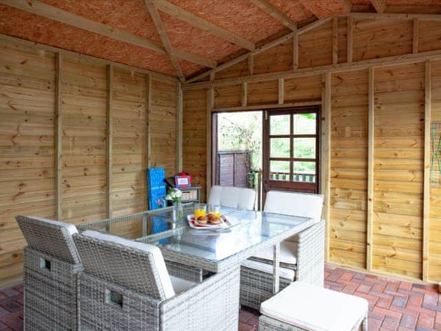 Outdoor area | Challette at Timbertops, Washfield, near Tiverton