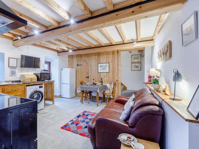 Open plan living space | The Wool Loft - Aisgill Farm, Aisgill, near Kirkby Stephen