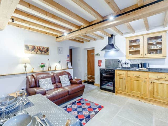 Open plan living space | The Wool Loft - Aisgill Farm, Aisgill, near Kirkby Stephen