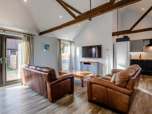 Living area | The Long Barn - Brick Kiln Barn Retreats, Dilham, near North Walsham