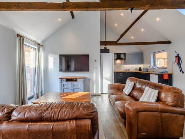 Living area | The Long Barn - Brick Kiln Barn Retreats, Dilham, near North Walsham