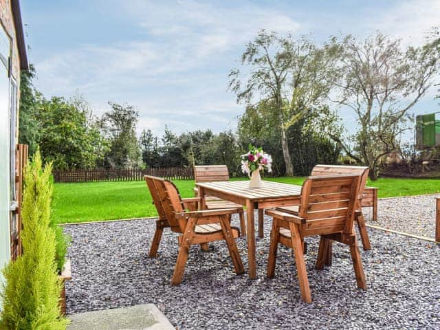 Sitting-out-area | Brynfields, Shirley, near Ashbourne