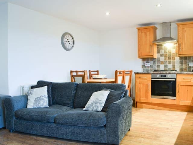 Open plan living space | Meadow Lodge - Pasture Farm Cottages, Near Aspatria