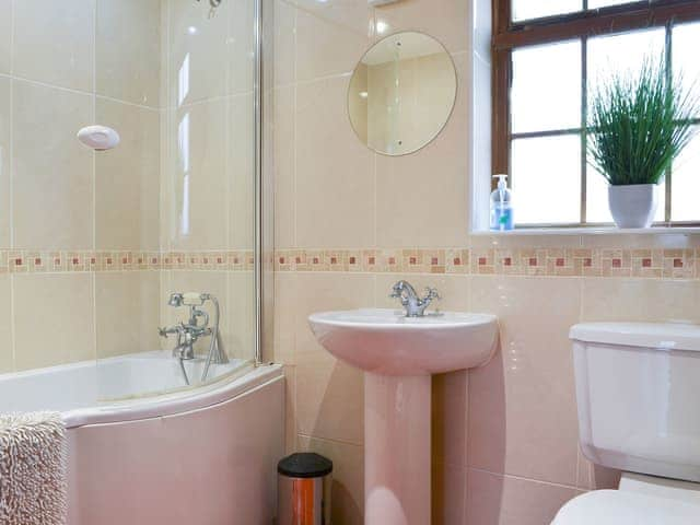 Bathroom | Meadow Lodge - Pasture Farm Cottages, Near Aspatria