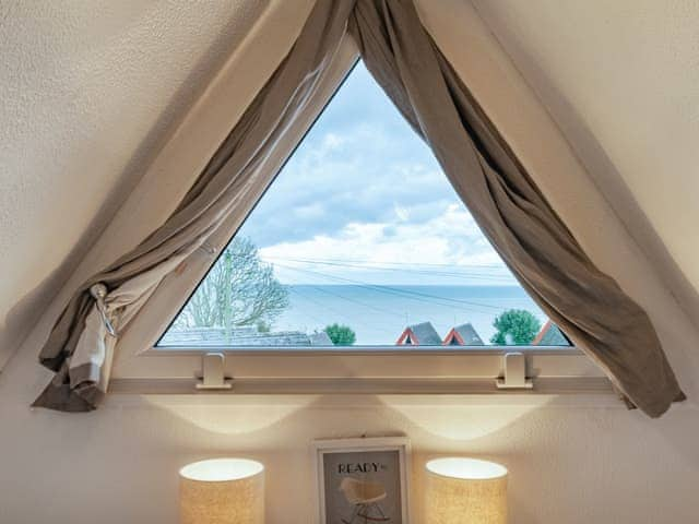 View from twin bedroom | Chalet 56, Kingsdown, near Deal