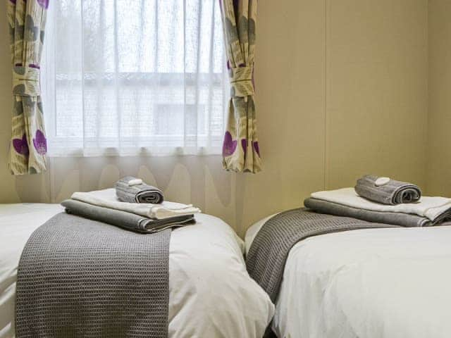 Twin bedroom | Graylings Rest - Brigham Holiday Park, Brigham, near Cockermouth