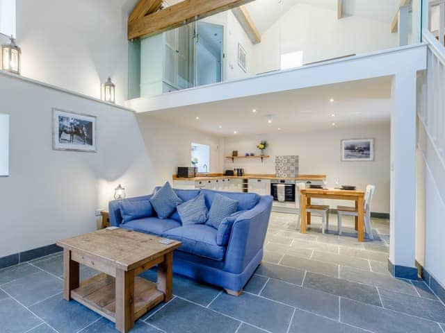 Open plan living space | Sycamore Cottage at Naze Farm - Naze Farm, Chinley