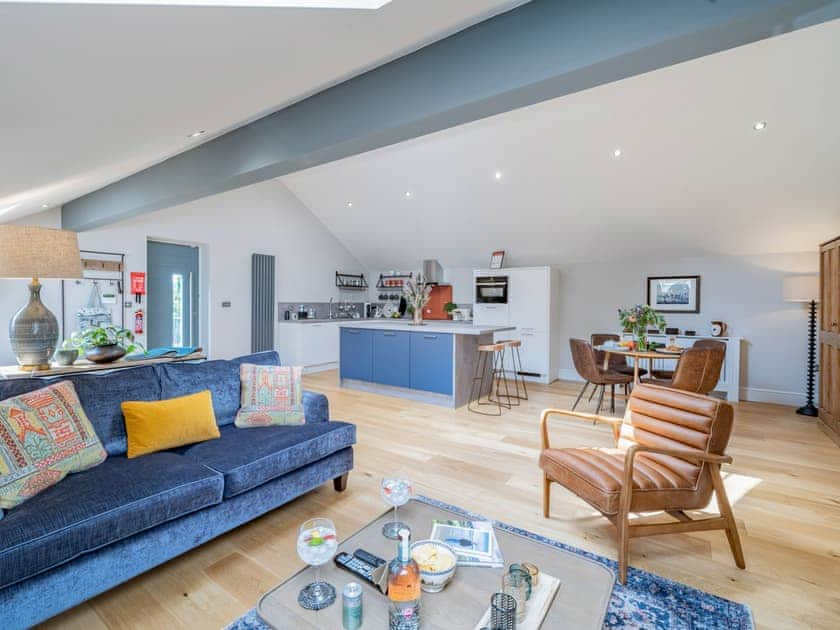 Open plan living space | Curlew Loft - Bowland Holiday Cottages, Abbeystead, near Lancaster