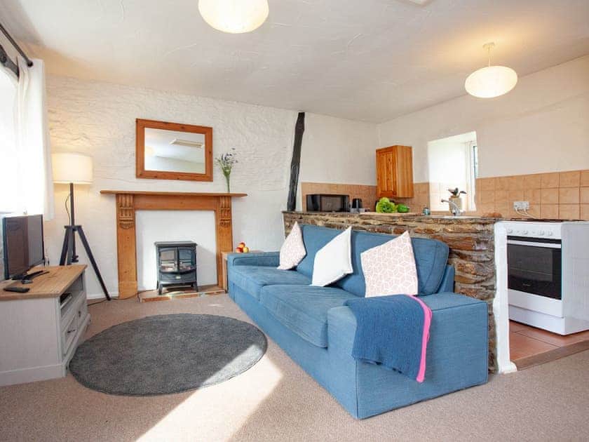 Open plan living space | Linhay - Summercourt Cottages, Looe