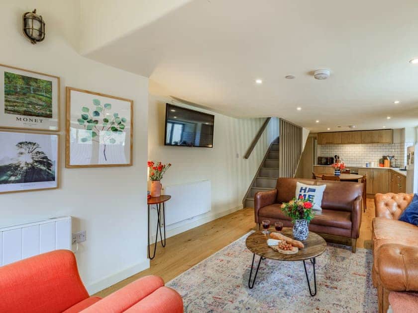 Living area | Coach House Retreat - Bradstock Cottages, Burton Bradstock, near Bridport