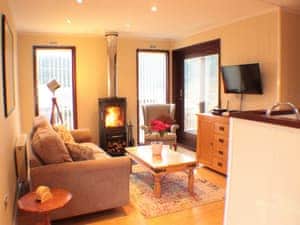 Living area | The Wooden Lodge, Upper Lye, near Presteigne