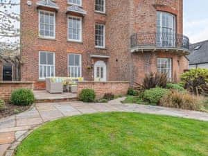 Garden | Bank House Apartment, Newnham, Forest of Dean,
