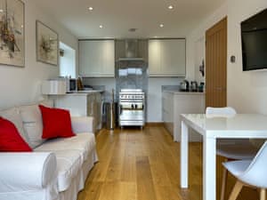 Open plan living space | Whitley Old Garage - Whitley Cottages, Whitley