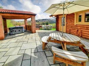 Outdoor area | Arbeia Lodge - Vindomora Country Lodges, Ebchester, near Consett