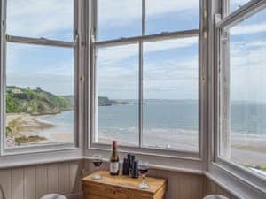 Coastal view from living area | Tenby Harbour View, Tenby