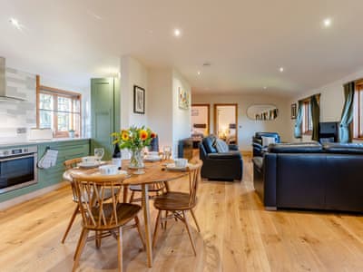 Kitchen/diner | Bluebell Lodge - Chicken Shed Lodges, Ashford