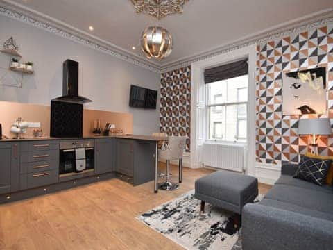 Open plan living space | Flat A - Signature Apartments, Fraserburgh