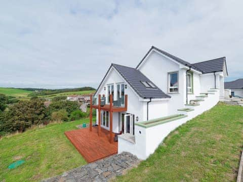 Exterior | Seaviews and Hot Tub at Admirals Anchor, Portpatrick