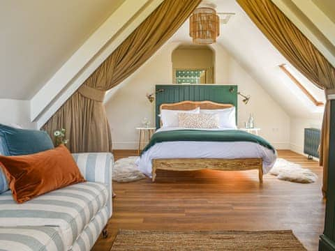 Bedroom | Vineyard View - Otium Wine Estate, Alton