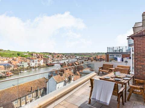 View from the terrace | Cliff View, Whitby