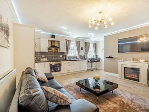 Open plan living space | Squirrel Cottage - Stanhope Cottages, Stanhope