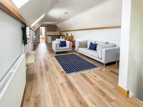 Living area | The Oaks - Hambledon Cottage Holidays, Child Okeford, near Blandford Forum